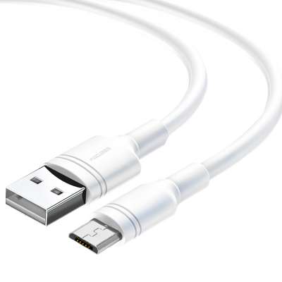 Focuses Wholesale White PVC  micro usb 2 Meter Fast  Charger Cable android charger cable charging and data cable 2M