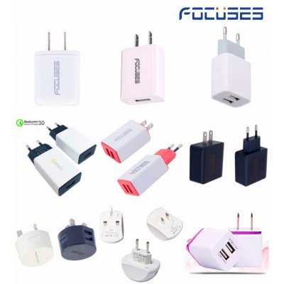 OEM Adaptive Fast Charging USB Wall Charger Power Adapter Cell Phone Travel Chargers for US Plug